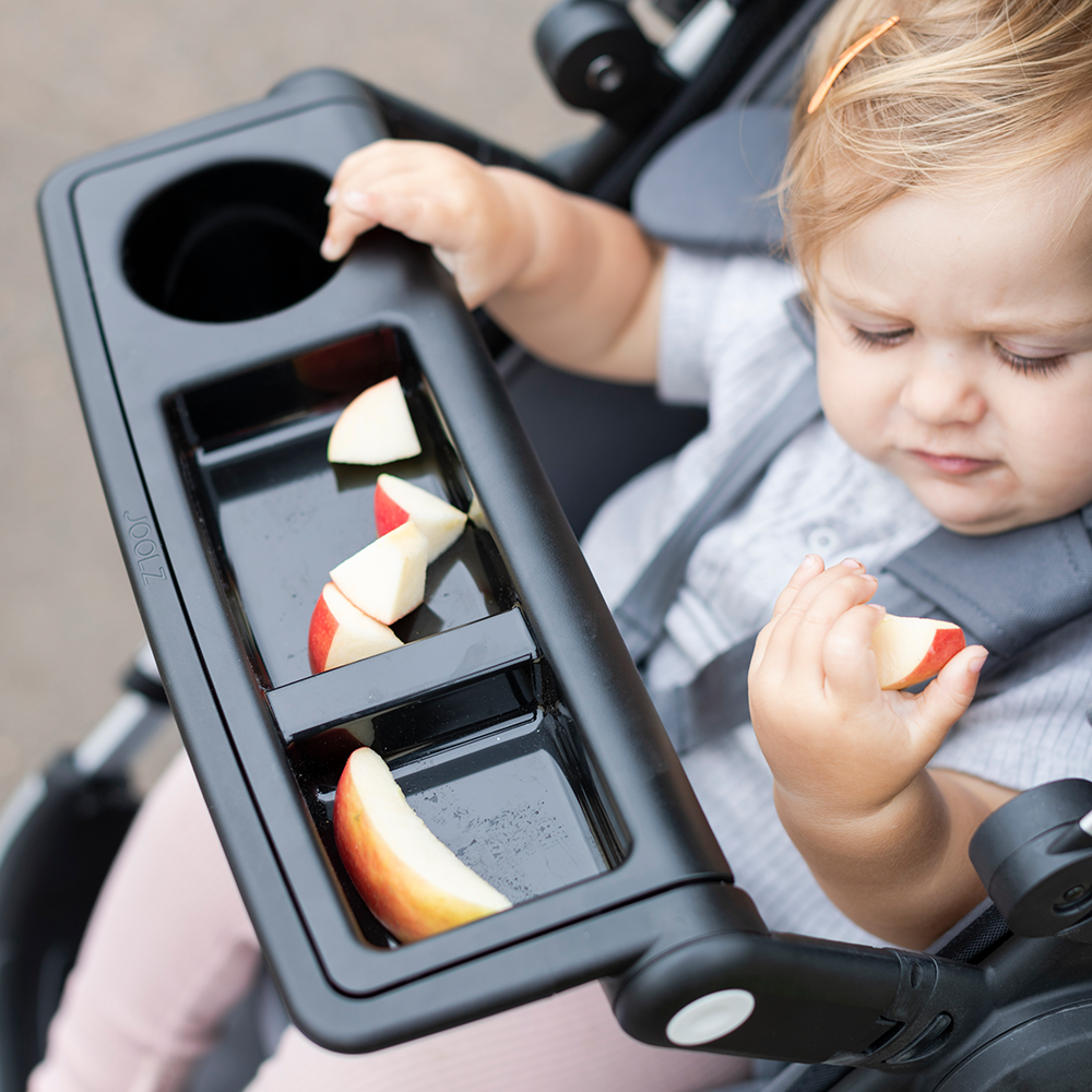 Bewaar eenvoudig snacks met de Joolz snack tray